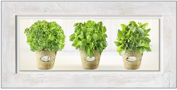 Pro Art Glasbild Kräutergarten