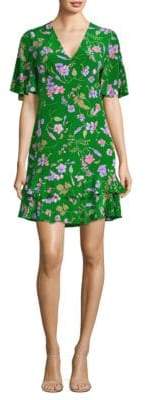 Virginia Printed Silk Dress