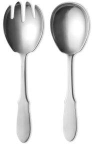 Two-Piece Mitra Stainless Steel Serving