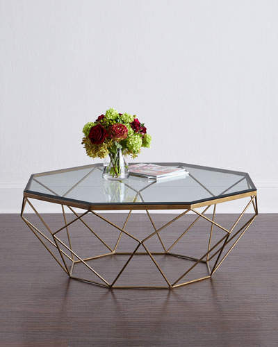 Mystique Glass-Top Coffee Table