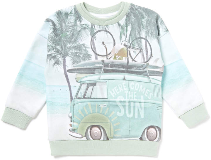 Tu Clothing Multicoloured Camper Van Print Sweat