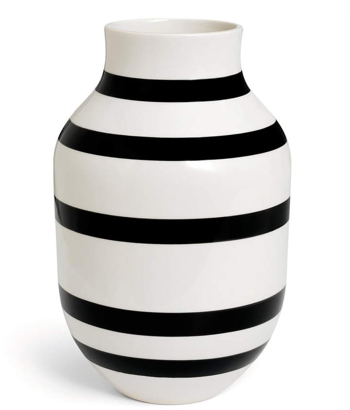 Kähler Design - Omaggio Vase H 305, schwarz