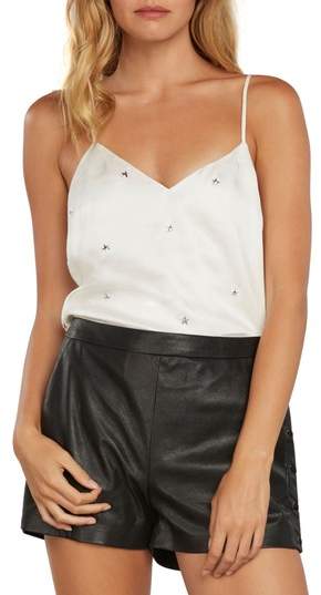 Star Studded Satin Camisole