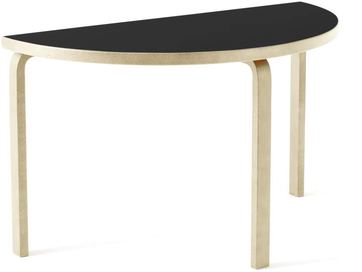 95 Tisch, Birke / Schwarz