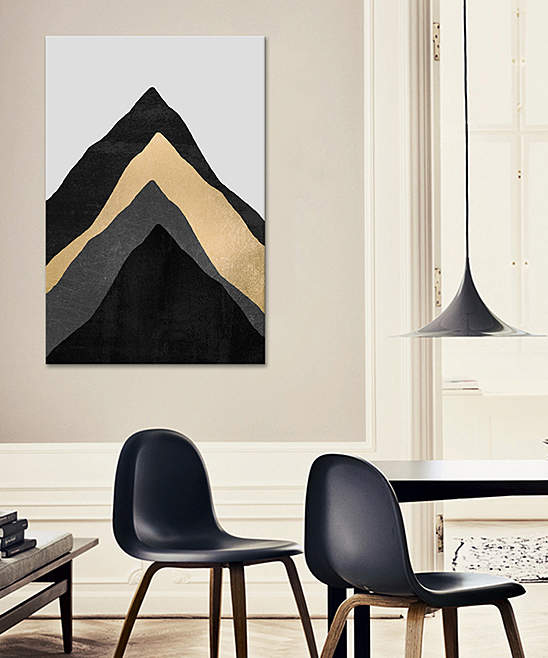 Elisabeth Fredriksson Four Mountains Wrapped Canvas