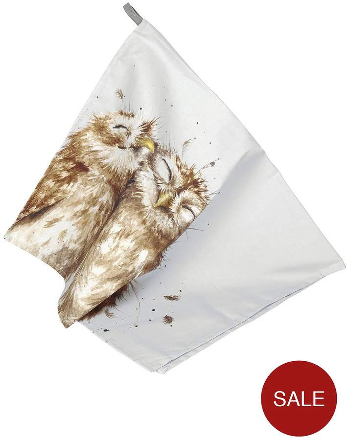 Wrendale Tea Towel - Owl
