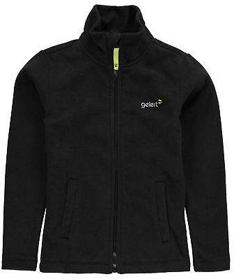 Kids Boys Junior Ottawa Fleece Jacket Long Sleeve Soft Zip Neck