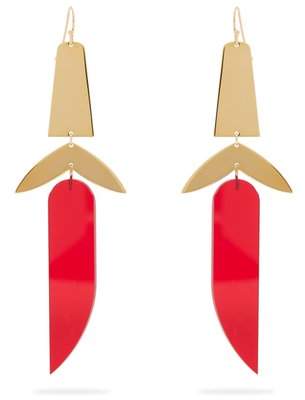 Other Potatoes Perspex earrings