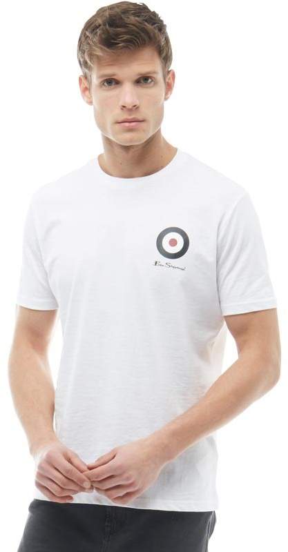 Herren Target T-Shirt Weiß