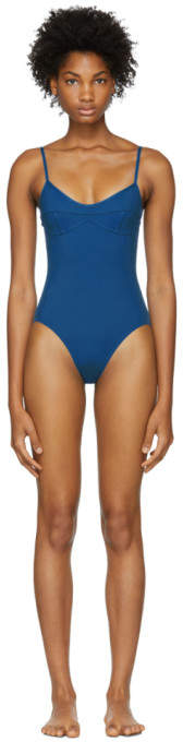 Her Line Blue Sabine One-Piece Swimsuit