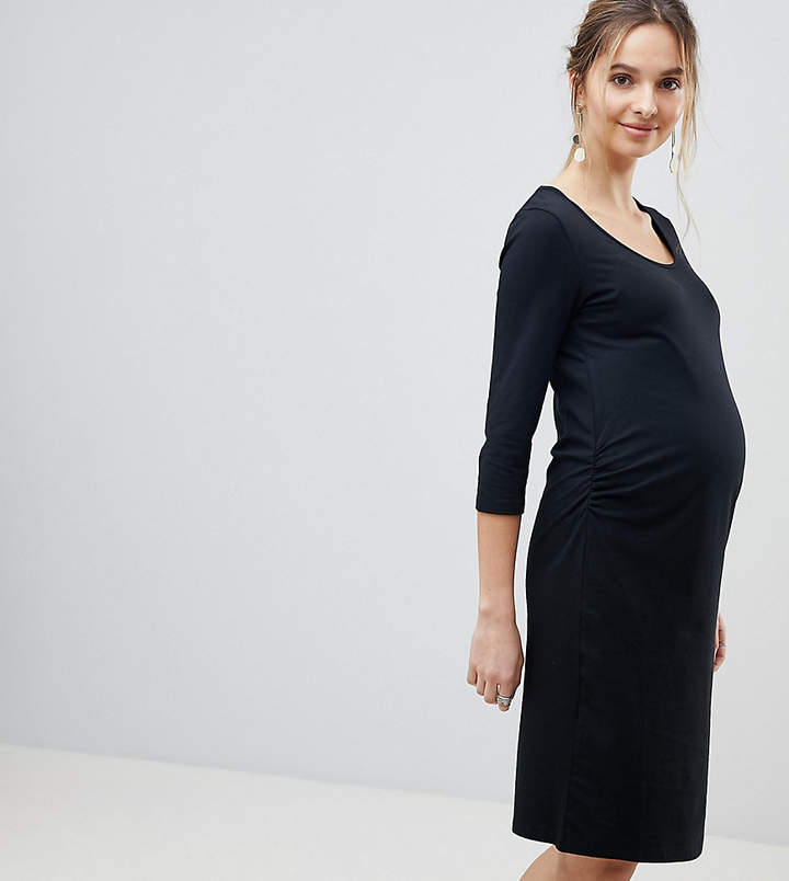Mama.licious MaMamalicious – Kleid aus Bio-Baumwolle mit 3/4-Ärmeln