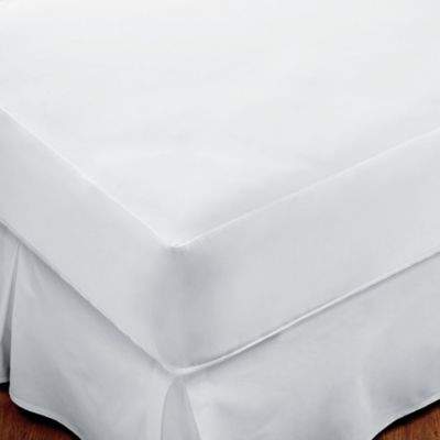 Sleep SafeTM Premium Twin Mattress Protector in White