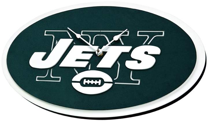 New York Jets 3D Foam Wall Clock