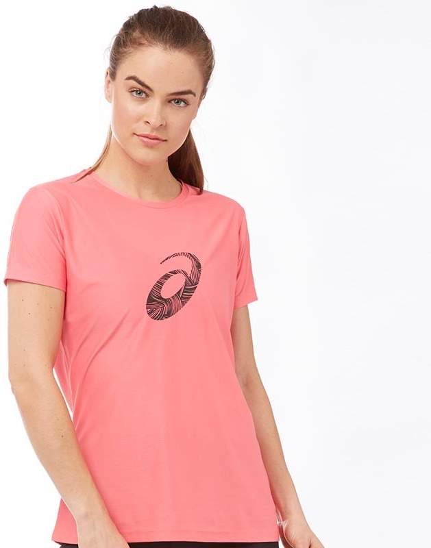Damen Graphic T-Shirt Rosa