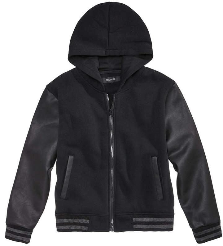 Ring of Fire Next Level Full-Zip Hoodie, Big Boys, Created for Macy's