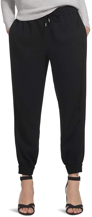 Minimal Crepe Jogger Pants