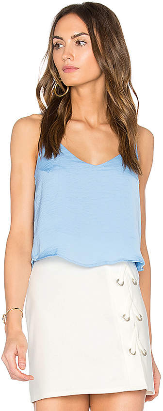 V Neck Camisole in Blue