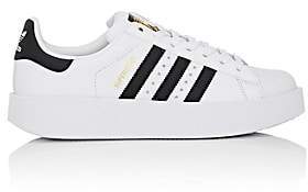 Superstar Bold Leather Sneakers-White