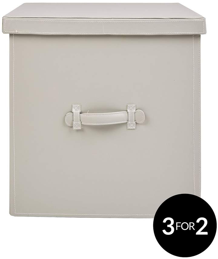 Ideal Leather Storage Box