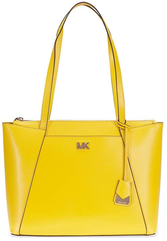Michael Kors Maddie Medium Leather Tote- Sunflower - ONE COLOR - STYLE