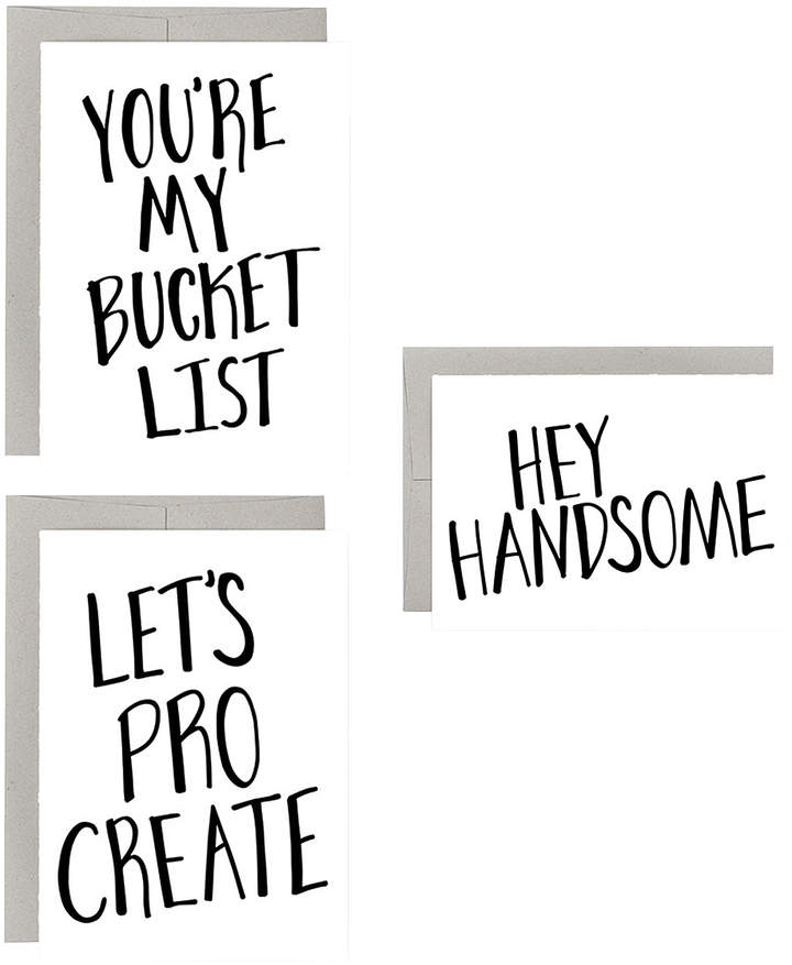 'Hey Handsome' Greeting Card Set