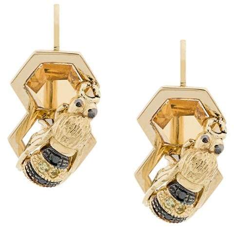 9kt yellow gold To Bee or Not To Be earring
