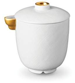 Han 24k Gold-Trimmed Porcelain Creamer