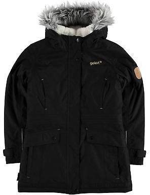 Kids Siberian Parker Juniors Parka Jacket Coat Top Hooded Zip Warm Fur