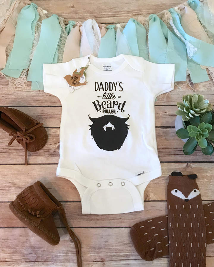 Etsy Daddy Onesie®, Fathers Day Gift From Baby, Cute Baby Clothes, Beard Onesie, Funny Onesie, Dad Onesie