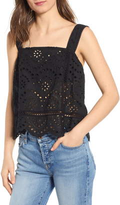 7 For All Mankind® Eyelet Tank