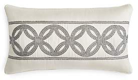 Hudson Park Collection Hudson Park Framework Beaded Geo Decorative Pillow, 12 x 22 - 100% Exclusive