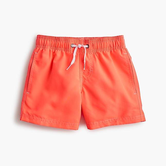 Boys' SundekTM swim trunk in orange