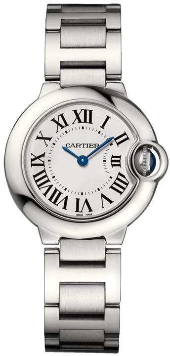 Stainless Steel Ballon Bleu de Quartz Watch 28mm
