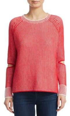 Zoe Jordan Knit Split Sleeve Sweater