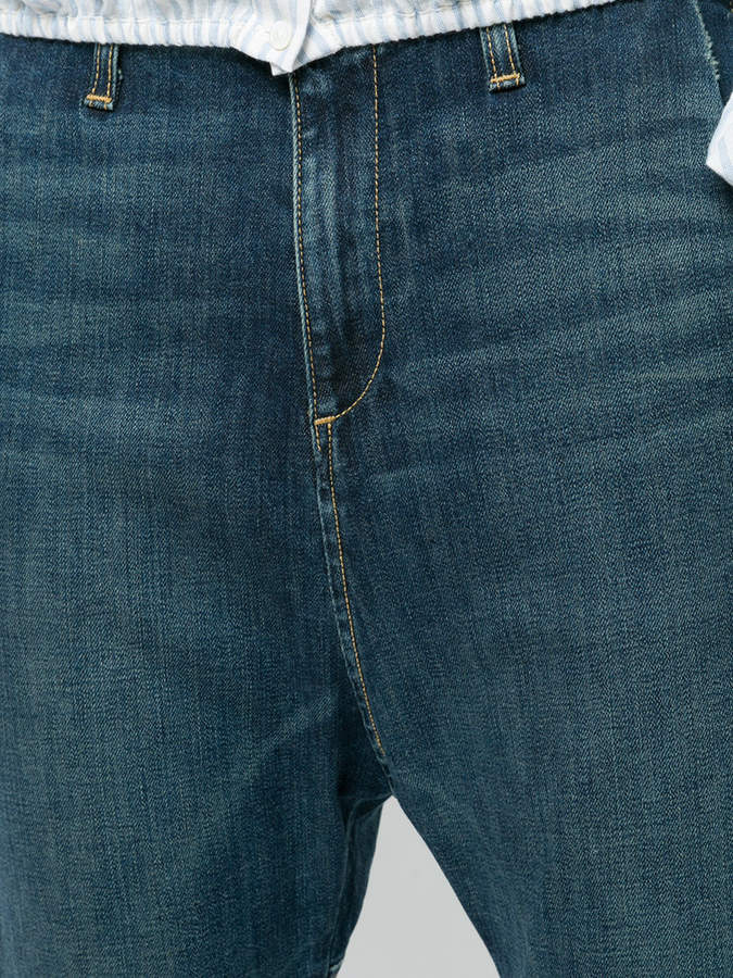 Cropped-Jeans aus Baumwolle