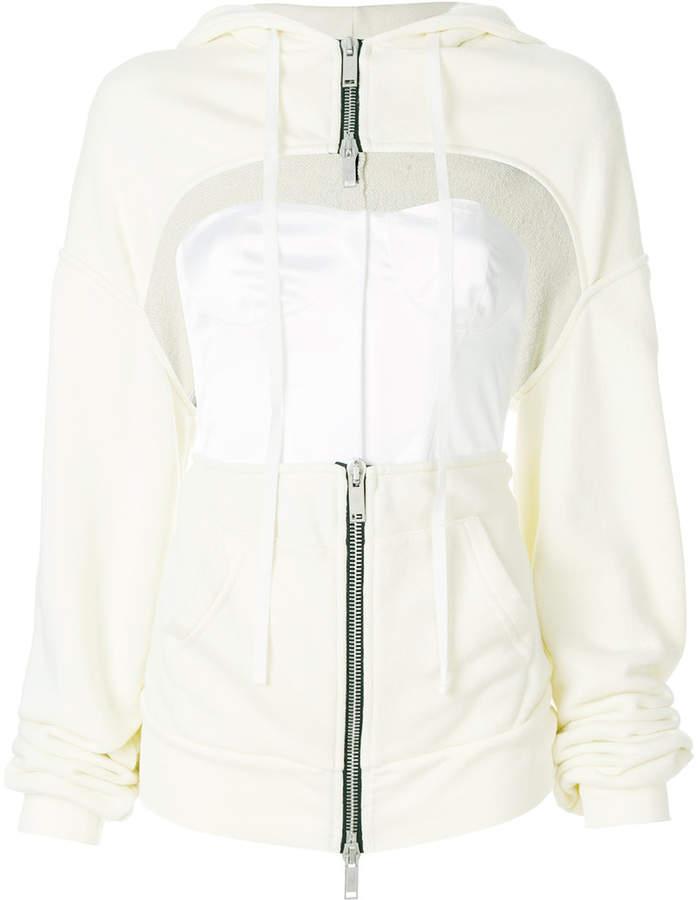 Unravel Project cut-out corset jacket