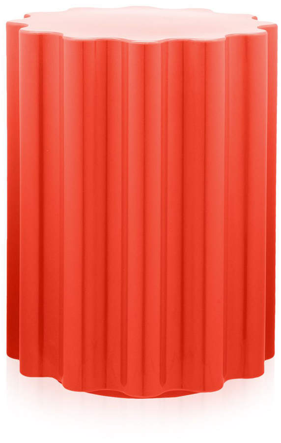 Colonna Hocker/Beistelltisch, Rot