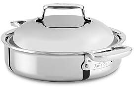 d7 Stainless 4 Quart Braiser with Lid