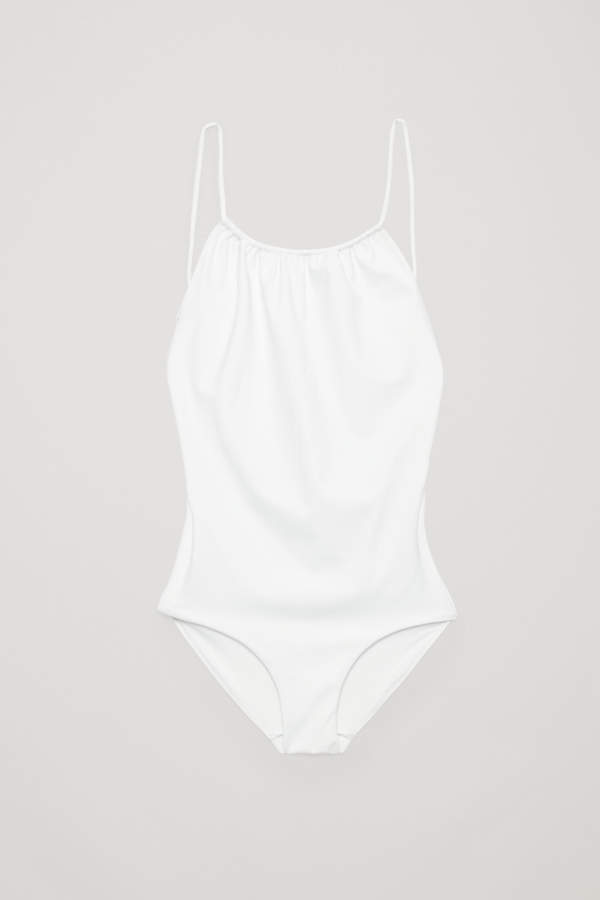 SWIMSUIT WITH TIE BACK