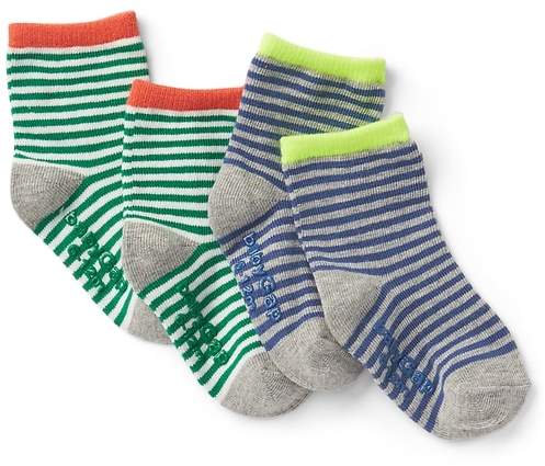 Stripe Ankle Socks (2-Pack)