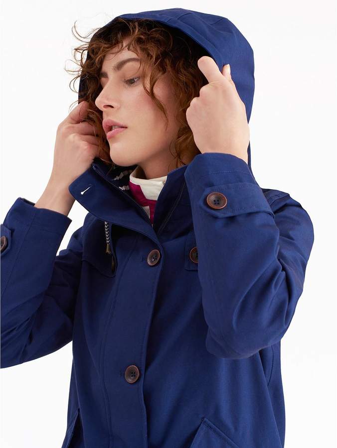 Coast Waterproof Hooded Jacket - French Navy