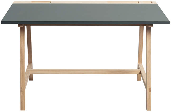 Andersen Furniture - Schreibtisch D1, eiche / grau