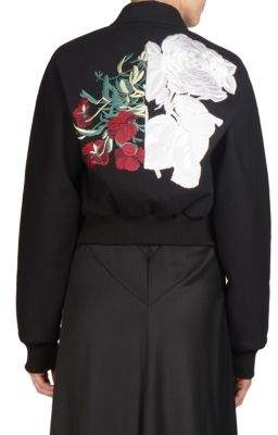 Zip Front Bomber Jacket