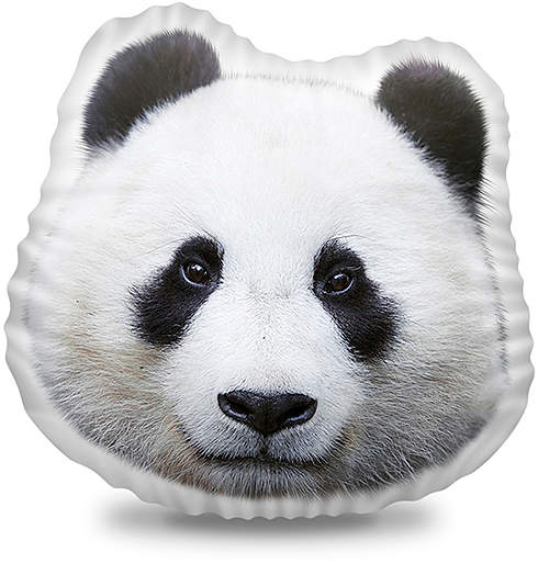 Little Pitti Panda Throw Pillow