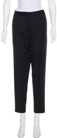 Anne Fontaine Mid-Rise Straight-Leg Pants