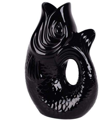 Gift Company Vase/Krug Monsieur Carafon schwarz, groß