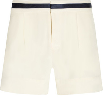 Totême - Nairobi Silk Shorts - Cream