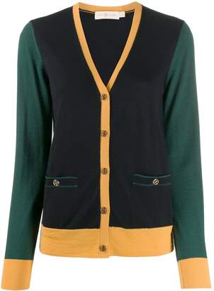 Tory Burch colour block cardigan Tory Burch colour block cardigan