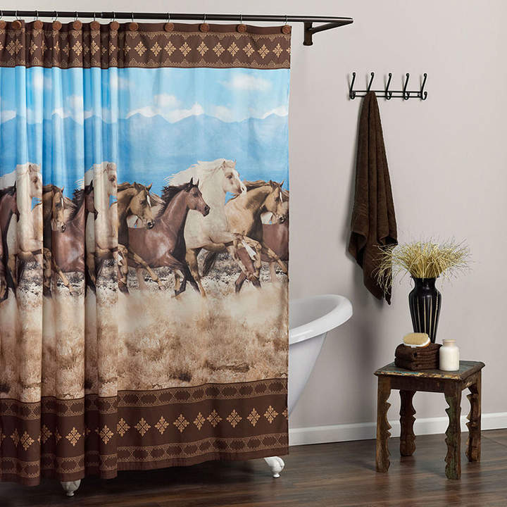 ZENNA HOME Zenna HomeTM Running Free Shower Curtain