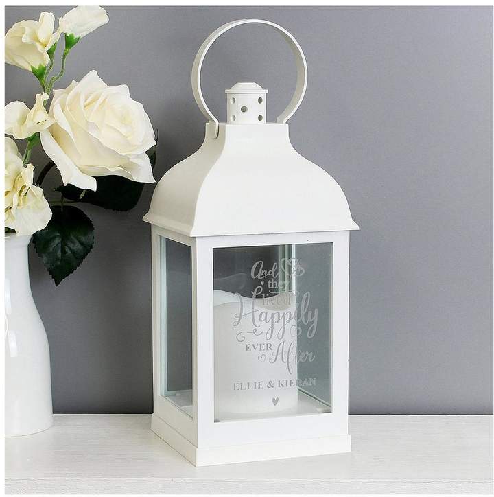 Personalised Happily Ever After Lantern